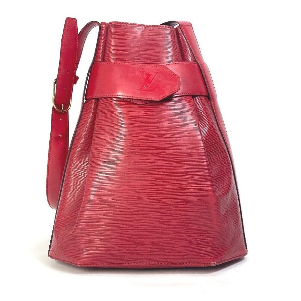 LOUIS VUITTON Epi Sack de Paul Shoulder Bag Epi Leather Red - Picture 2 of 14